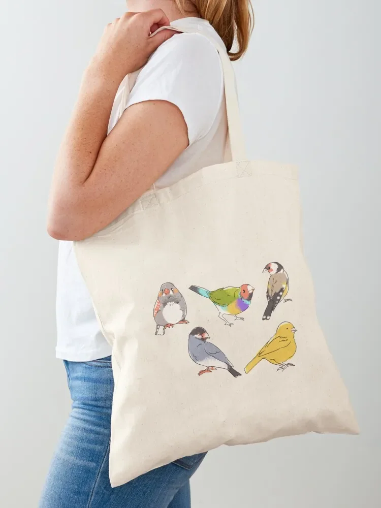 

Finches Tote Bag Custom bag bag luxury women Lady Big women