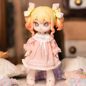 شخصيات دمية ليلة مرصعة بالنجوم ، عارضة أزياء أنيمي ، ألعاب مفاجأة Kawaii ، قزم لطيف ، سلسلة بيجامة الفصل ، Ob11 ، Bjd 1/12 دمى أفضل 9 دمى الجان للمبيعات - رقم 9