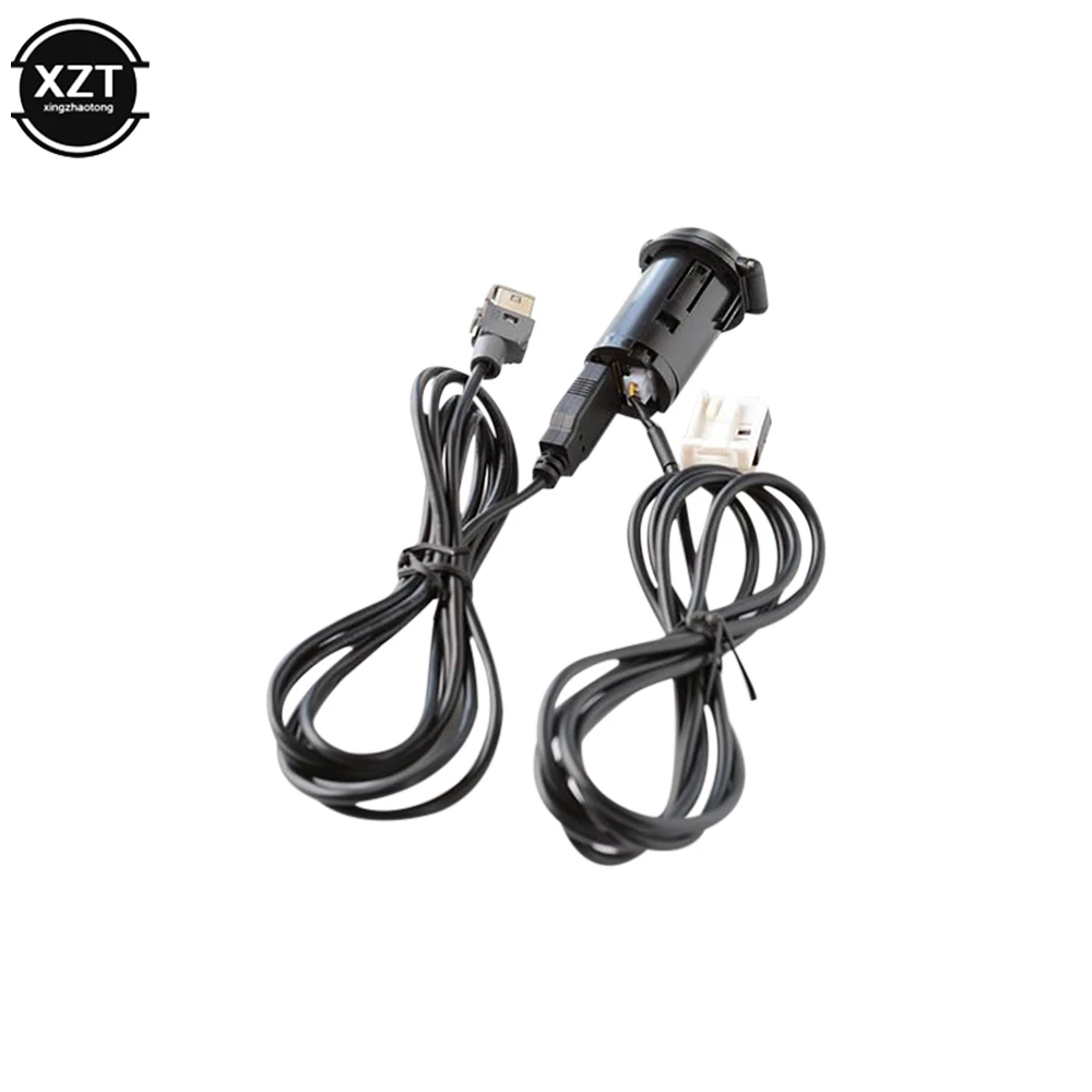 

Автомобильный стерео 4-контактный USB-кабель AUX для Peugeot 206 207 307 308 407 408 508 607 для Citroen C3 C4 C5 C6 для RD43 RD45