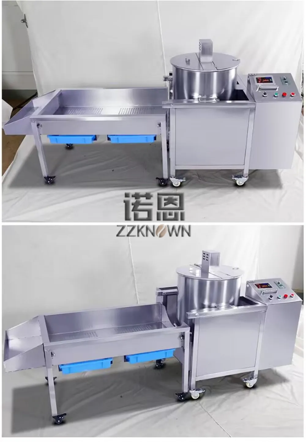 Macchina per popcorn elettromagnetica automatica commerciale di grandi dimensioni Macchina per popcorn elettrica con sfera di funghi sferica in stile americano