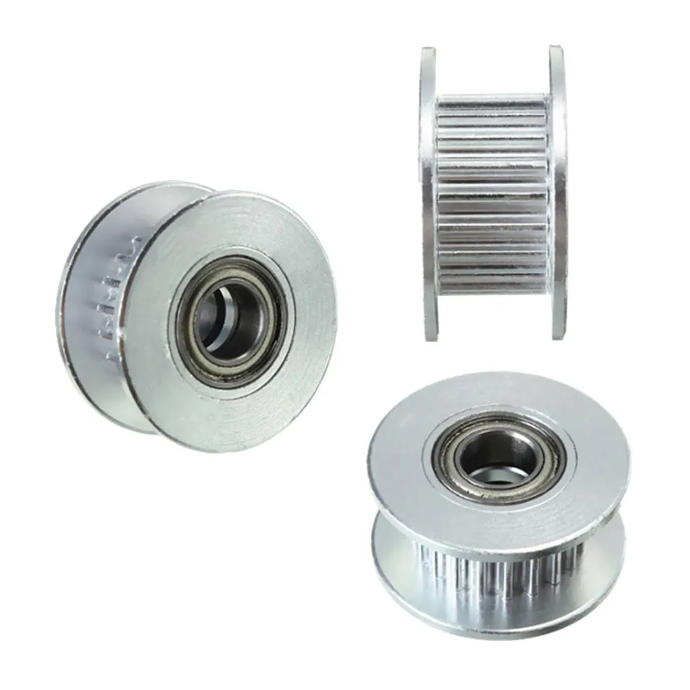 

10Pcs 3D Printer Accessories Durable 2gt20 Timing Belt Pulley Synchronous Gear Wheel Idler Pulley for 3D Printer Use