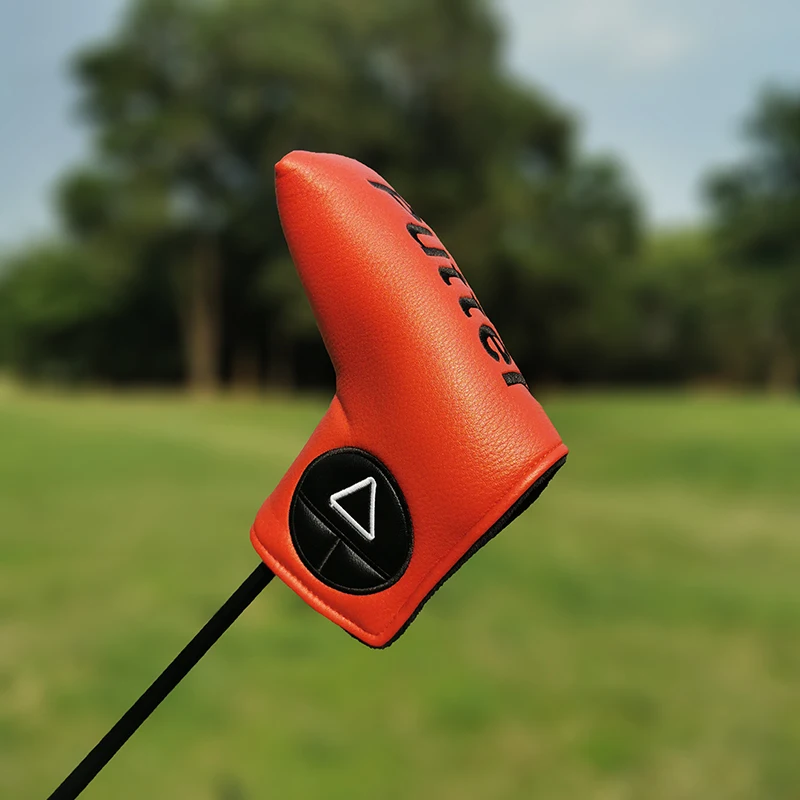 Wooden head game Golf Club Driver Fairway Woods Hybrid Putter And Mallet Putter Headcover,quality protective cover
