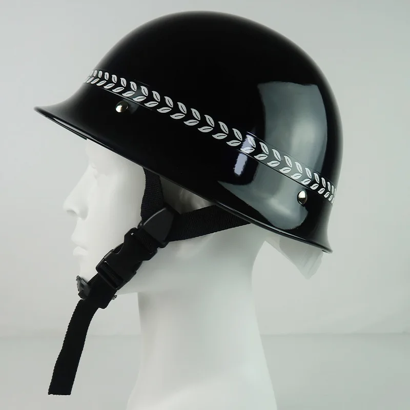 Protective Helmet Security Guard Performs Patrol Protective Campus Security Equipment Duty Helmet