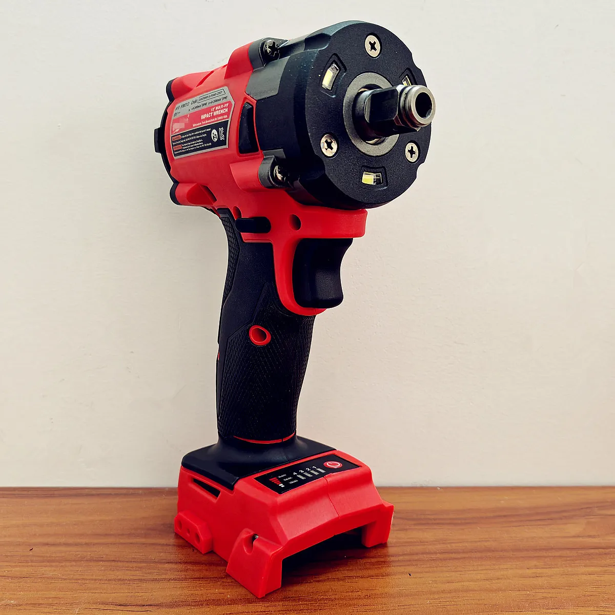 Brushless Impact Wrench, Cordless Driver, Reparação Automóvel, Chave de Fenda Elétrica, Ferramentas Elétricas para Milwaukee 18V Bateria, 4