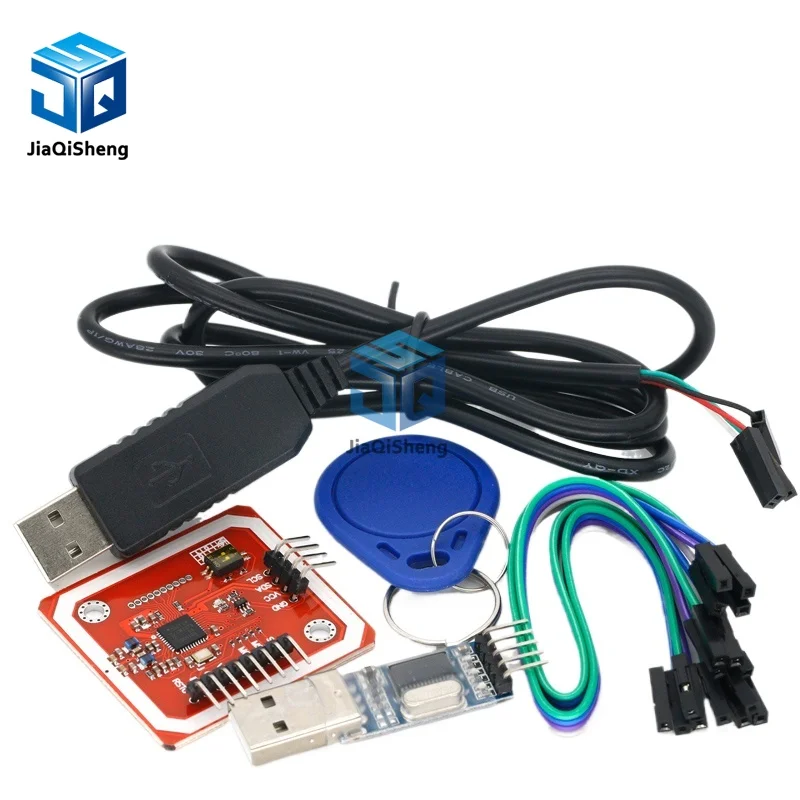 1Set PN532 NFC RFID Wireless Module V3 User Kits Reader Writer Mode IC S50 Card PCB Attenna I2C IIC SPI HSU For Arduino