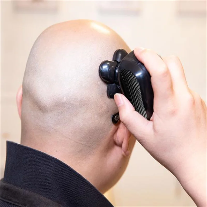 Washable Electric Bald Head Shaver Men 5D Float Hair Razor Close Shaving Scissor Balder Man Clipper Face Grooming Beard Trimmer