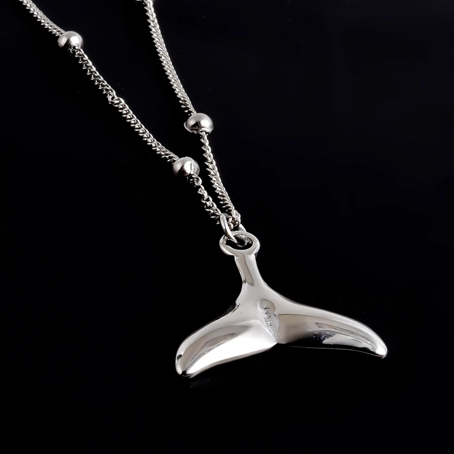 Strand-Meerestier-Halskette, Perlen-Choker aus Edelstahl, Schildkröte, Seestern, blau, öltropfend, Fisch-Halskette für Damen und Herren, Schmuckgeschenk – Detail 10