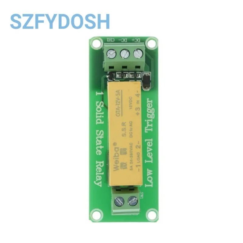 1 2 4 8 Channel Low-level trigger solid state relay module DC control DC single phase relay solid state 5A for arduino raspberry