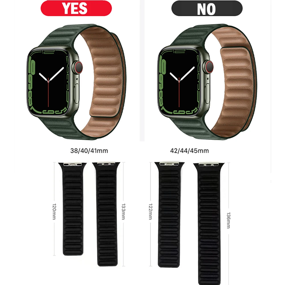 Apple Watch用レザーリンクストラップ,44mmおよび49mm,40mm,45mm,38-42-41mmバンド,iwatchシリーズ用オリジナルストラップ8 7 6 5 4 3 se