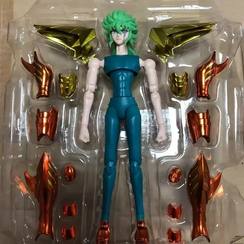 Bandai Soul Limited Edition 18cm Holy Cloak Mythical Sea Warrior Joint Movable Doll Model Toy Original Saint Seiya Collectible G