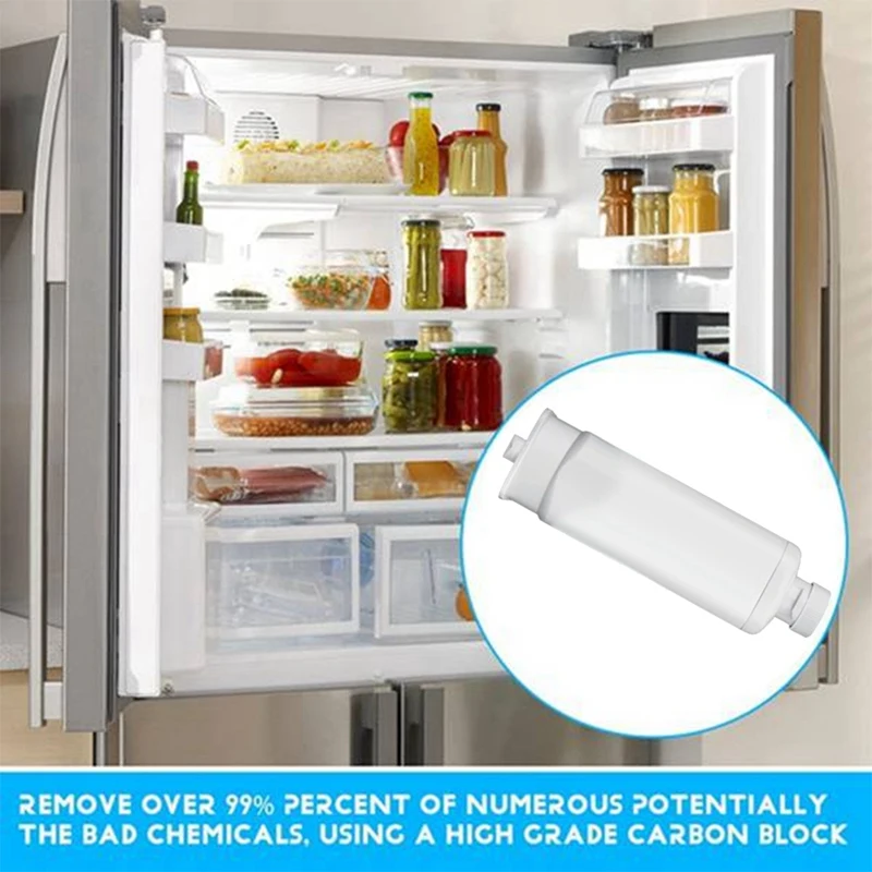 3 Pcs DA97-17376B Refrigerator Water Filter Refrigerator Filter Element 3 Layers of Effective Filtration