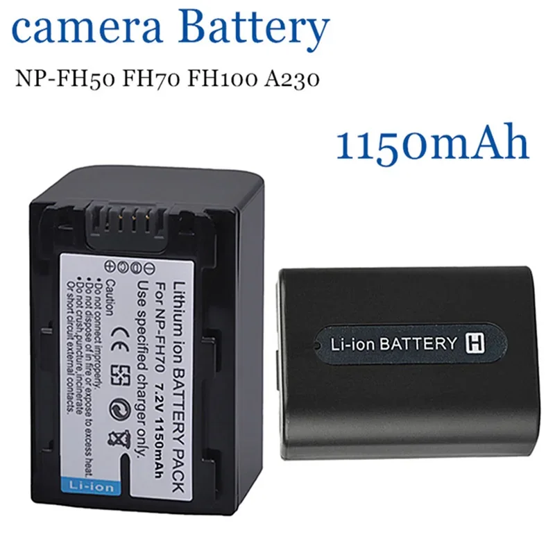 

NP-FH50 camera Battery For Sony FH70 FH100 A230 A330 A290 A380 Alpha DSLR DSC-HX1 HX100 HX100V HDR-TG1E TG3 TG5