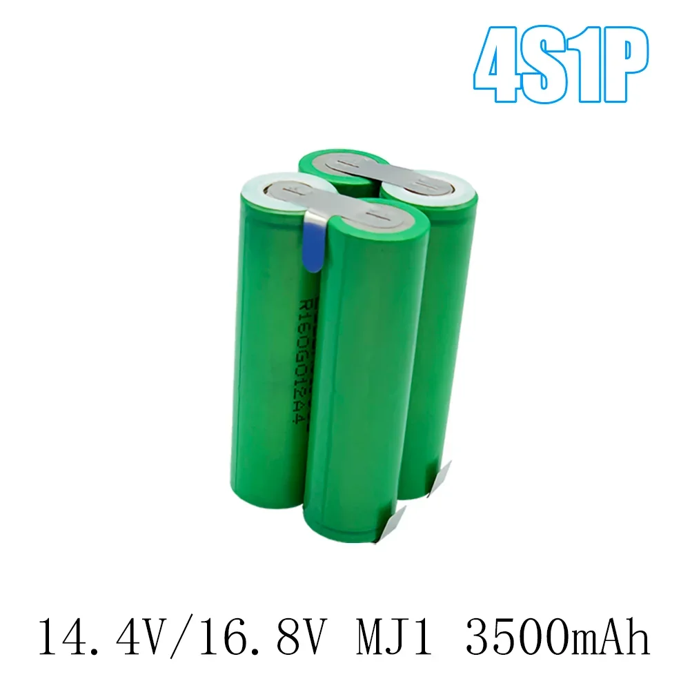 2S 8,4 V 3S 12, 6V 4S 16, 8V 5S 21V 6S 25,2 V MJ1 Batterie, 18650 MJ1 3500mAh Batterie, do 18V Schraub miner Batterie