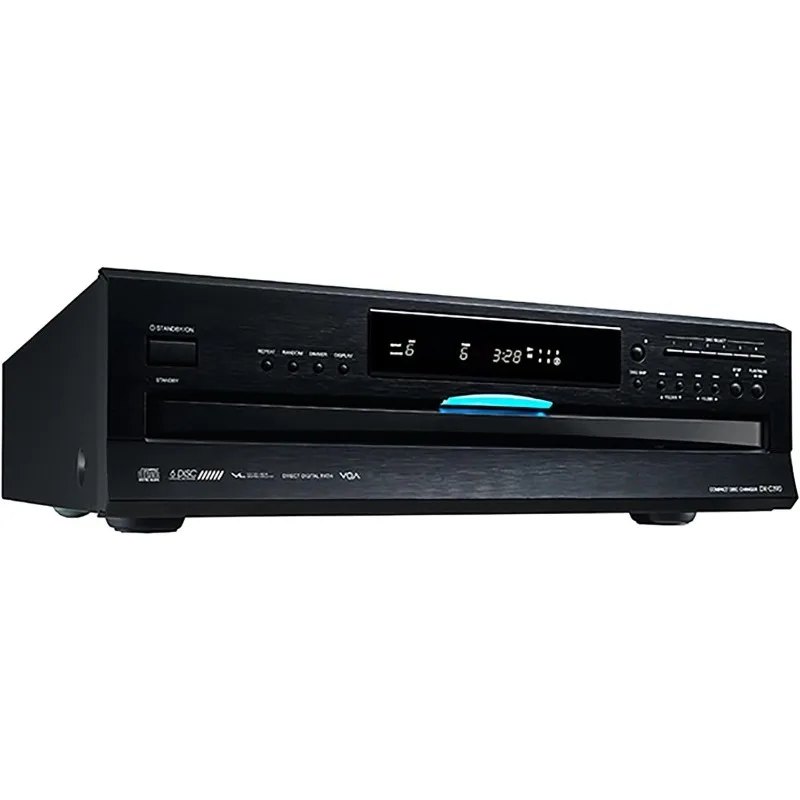 DXC390 6 Disc CD Changer,Black
