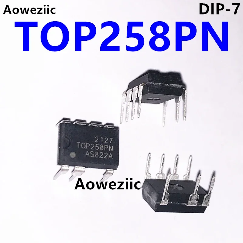 TOP258PN TOP258P LCD power chip directly inserted DIP7, brand new and original