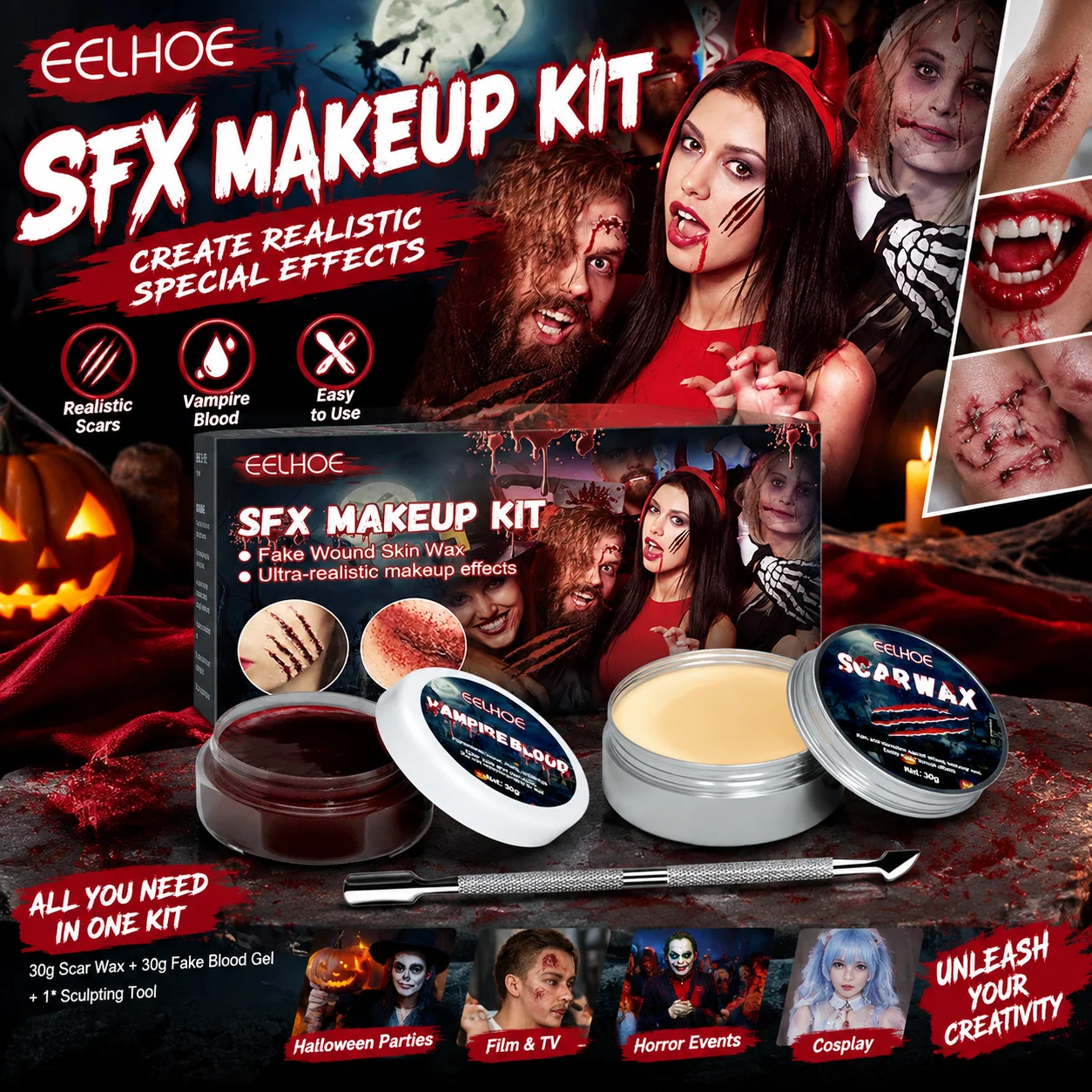 Body Paint Sfx - Kit de maquillaje de efectos especiales
