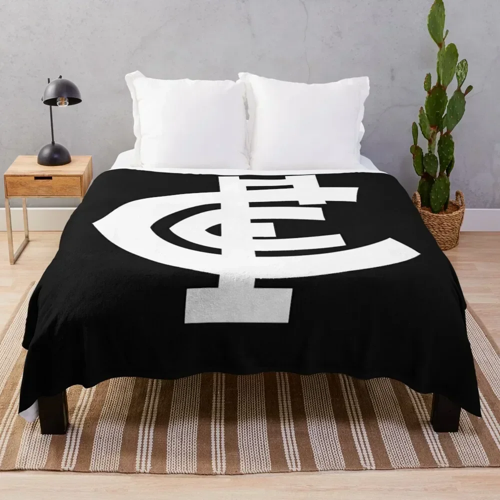 

Carlton-logo Classic Throw Blanket Soft Breathable Blanket for Night Sleeping