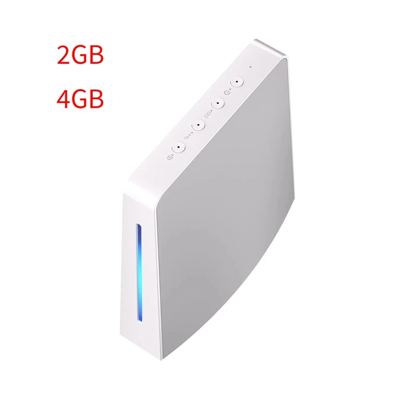 Ewelink Ihost Smart Home Hub Aibridge Zigbee 3.0 Gateway Matter Server locale privato per dispositivi LAN Wi-Fi API aperta (4 GB) Durevole