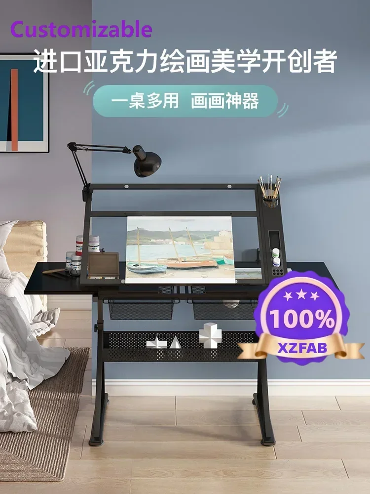 Factory Direct 2026 Lifting painting workbench drawing table art painting special table drawing architect desk