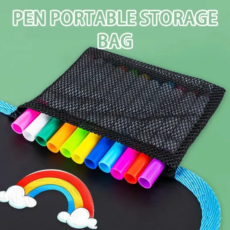 Erasable Kids Graffiti Book Toddler Toy Reusable Painting Mat With 6 Colors 10 Colors 12 Colors Watercolor Pen Preschool Toy Tra
