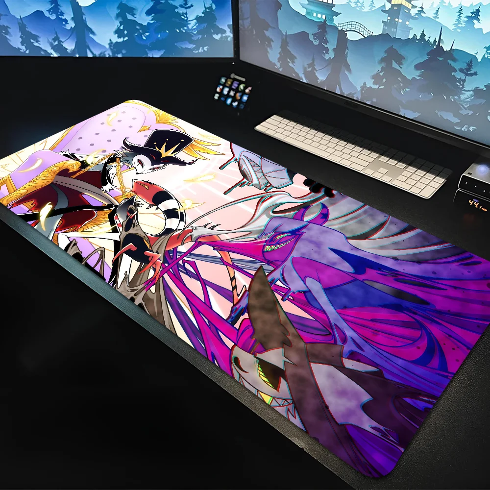 

1PC Helluva-Boss Mousepad Mouse Mat Desk Mat With Pad Gaming Accessories Prime Gaming XXL Keyboard Pad Padding Mat