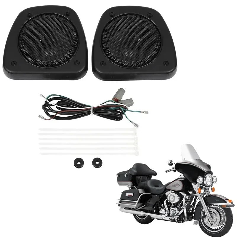 

Для Harley Touring Electra Street Road Glide FLHTC FLHX FLTRX FLHTCUTG 2006-2013 деталь мотоцикла аудио обтекатель нижний динамик комплект