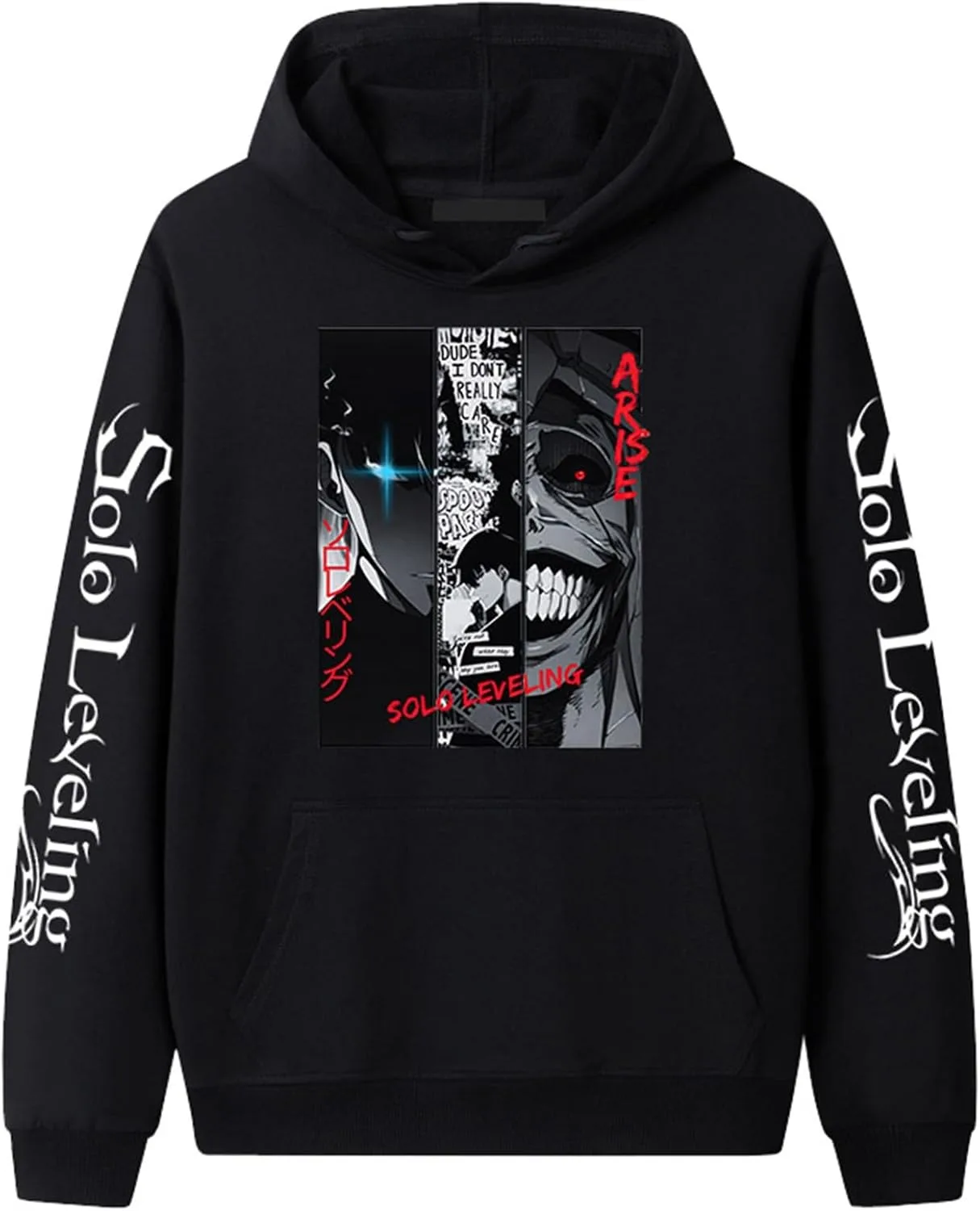 

Solo Leveling Hoodies New Logo Merch Pullovers Women Men Fashion Casual Sweatshirts Cosplay Streetwear