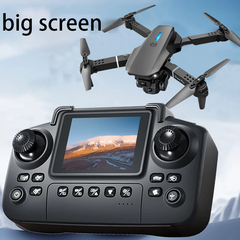 

Новый модернизированный дрон E88 Pro 8K с двойной камерой HD, аэрофотосъемка Дрон с экраном, складной квадрокоптер, радиоуправляемая игрушка для детей, подарки для мальчиков