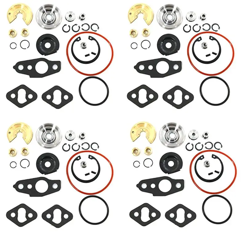 

Simple 4X Turbo Repair Kits CT9 17201-64090 17201-64190 17201-54090 17201-64070 For Toyota Hiace Hilux 2L-T 2.4L EP82 EP91