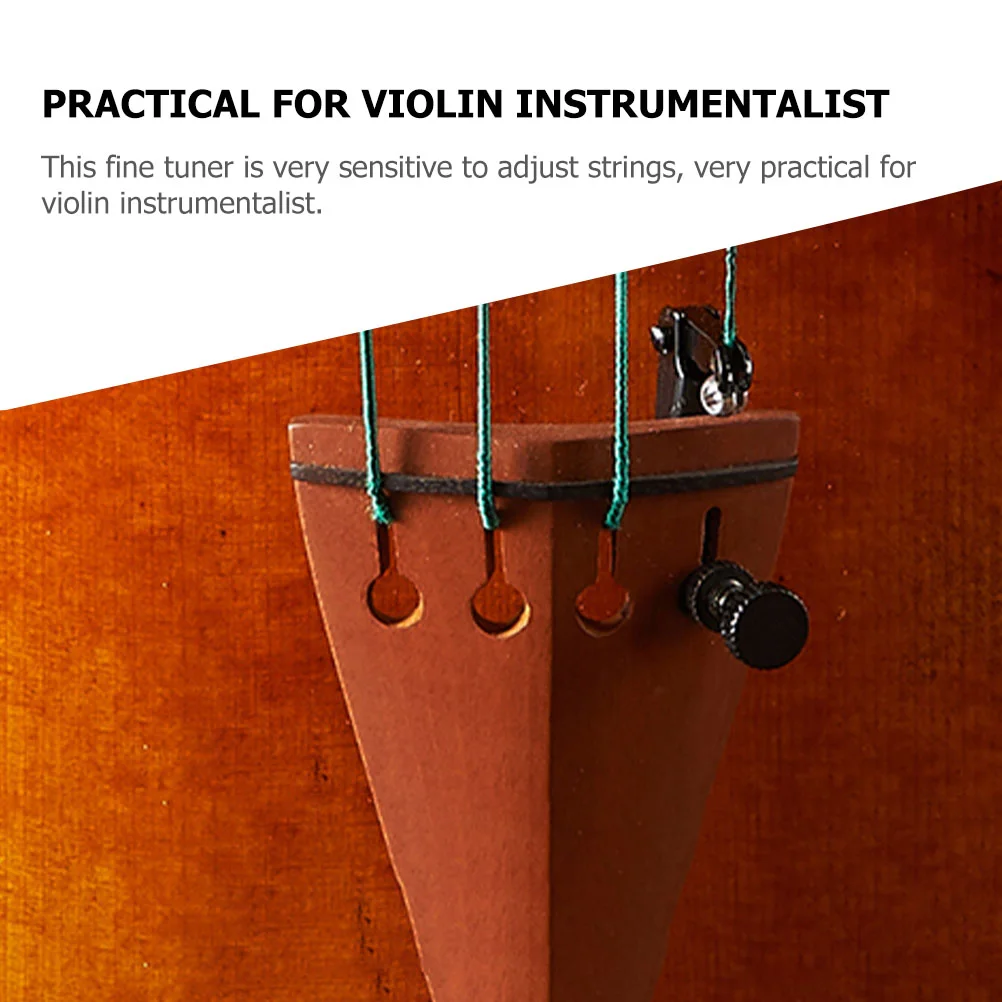 4pcs Violin String Fine Tuning Tools 3/4 - 4/4 Violin String Adjuster Tools Violin replacement part Violin Tuner