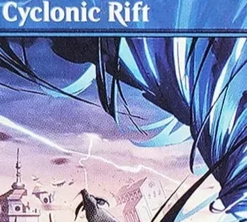'Cyclonic Rift' High Custom TCG Proxy Black Top Quality Proxy Playing Cards Board Game Tabletop  Colletion Trading Cards