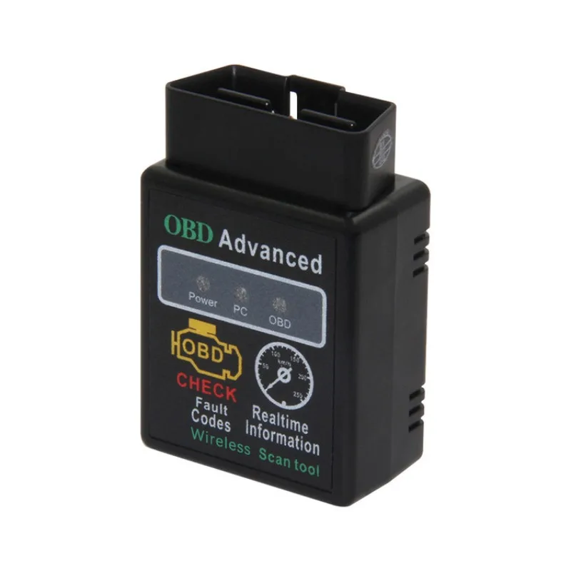 Mini OBD2 Bluetooth Scanner V1.5 Car Diagnostic Code Reader with 25K80 Chip, Read and Clear Engine Fault Codes, Live Sensor