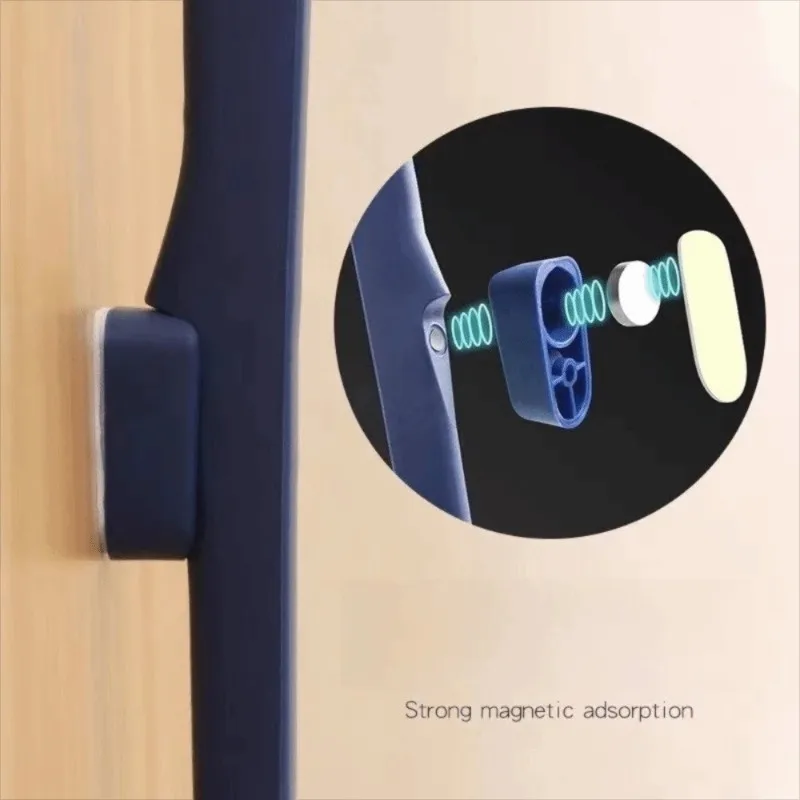 No Bending Labor Saving Shoe Puller Helper Magnetic Extended Long Handle Plastic Shoe Horn Convenient Tool for Home Daily