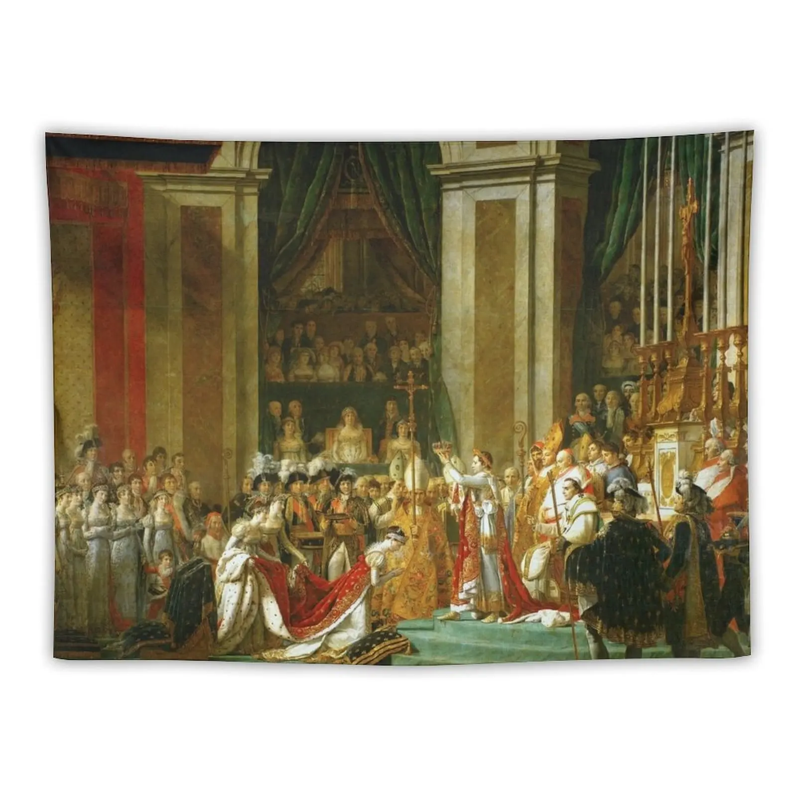 

The Coronation of Napoleon by Jacques-Louis David Tapestry Home Decorations Aesthetic Decoration Tapestry