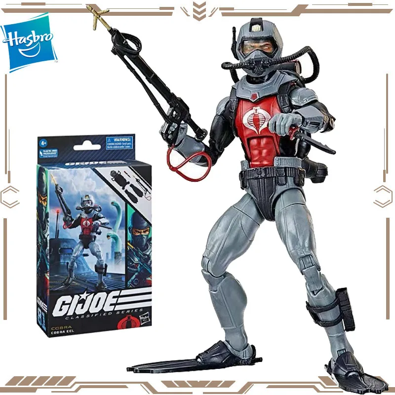 

Hasbro Original G.I. Joe Classified Series Cobra Eel 6 Inches Action Figure Toys for Boys Girls Gift Collectible Model Ornaments
