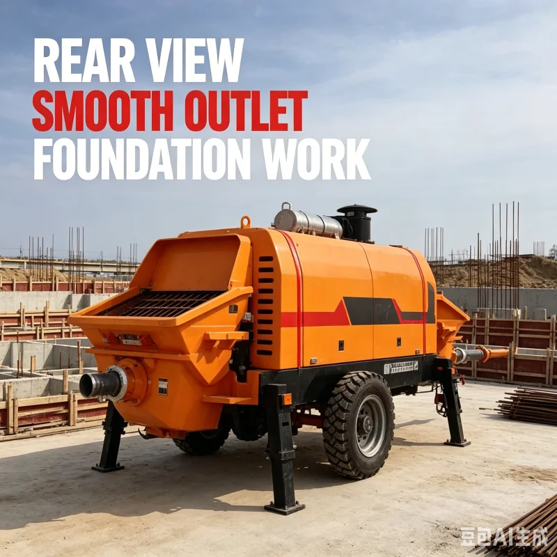 Stable Hydraulic S Valve Diesel Concrete Pump Offered By Professional Chinese Manufacturer For High Efficiency Pouring