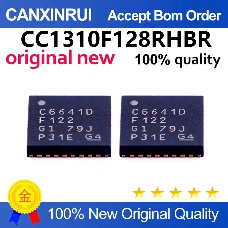 （5pcs-100pcs）Original CC1310F128RHBR VQFN-32-EP 32-bit ARM Cortex-M3 wireless MCU chip