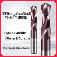 TG Tungsten Steel Twist Drill Bit 65°Carbide Drills Set Metalworking Tool for Metal Stainless Steel Iron Drilling Size 1mm-20mm
