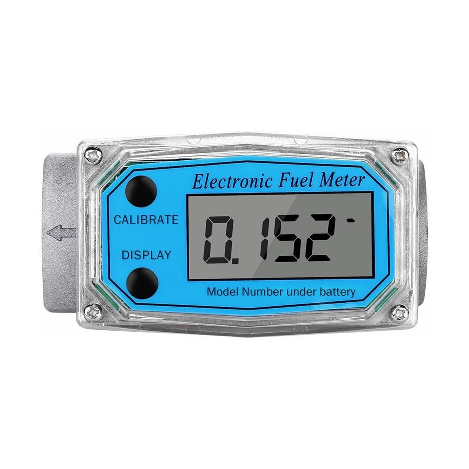 

1 Inch Electronic Fuel Meter, Digital Turbine Diesel Flowmeter
