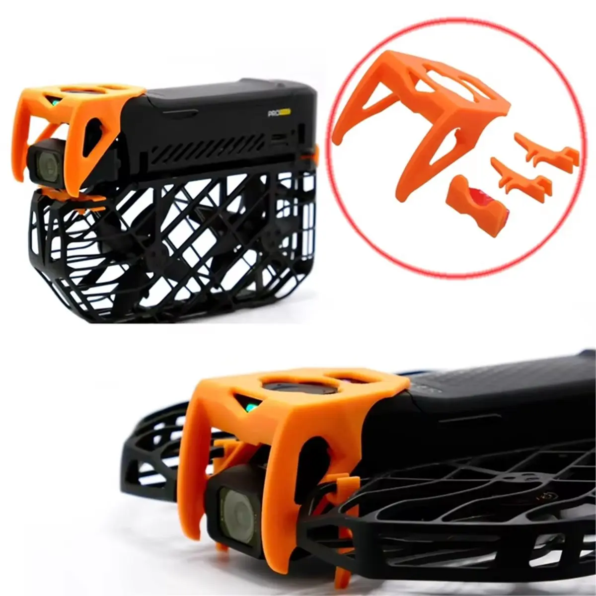 Camera Lens Gimbal Protective Cover Camera Lens Gimbal Guard Cover Camera Protection Frame plastic