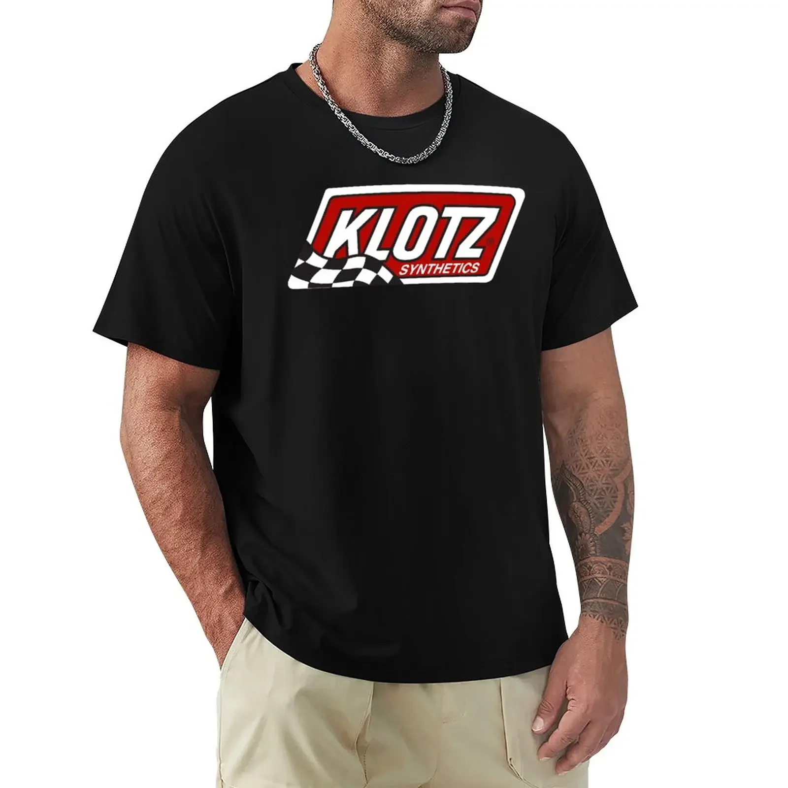 Klotz Synthetic Lubricants Full Synthetic Oil T-Shirt plus size tops new edition cute tops mens graphic t-shirts