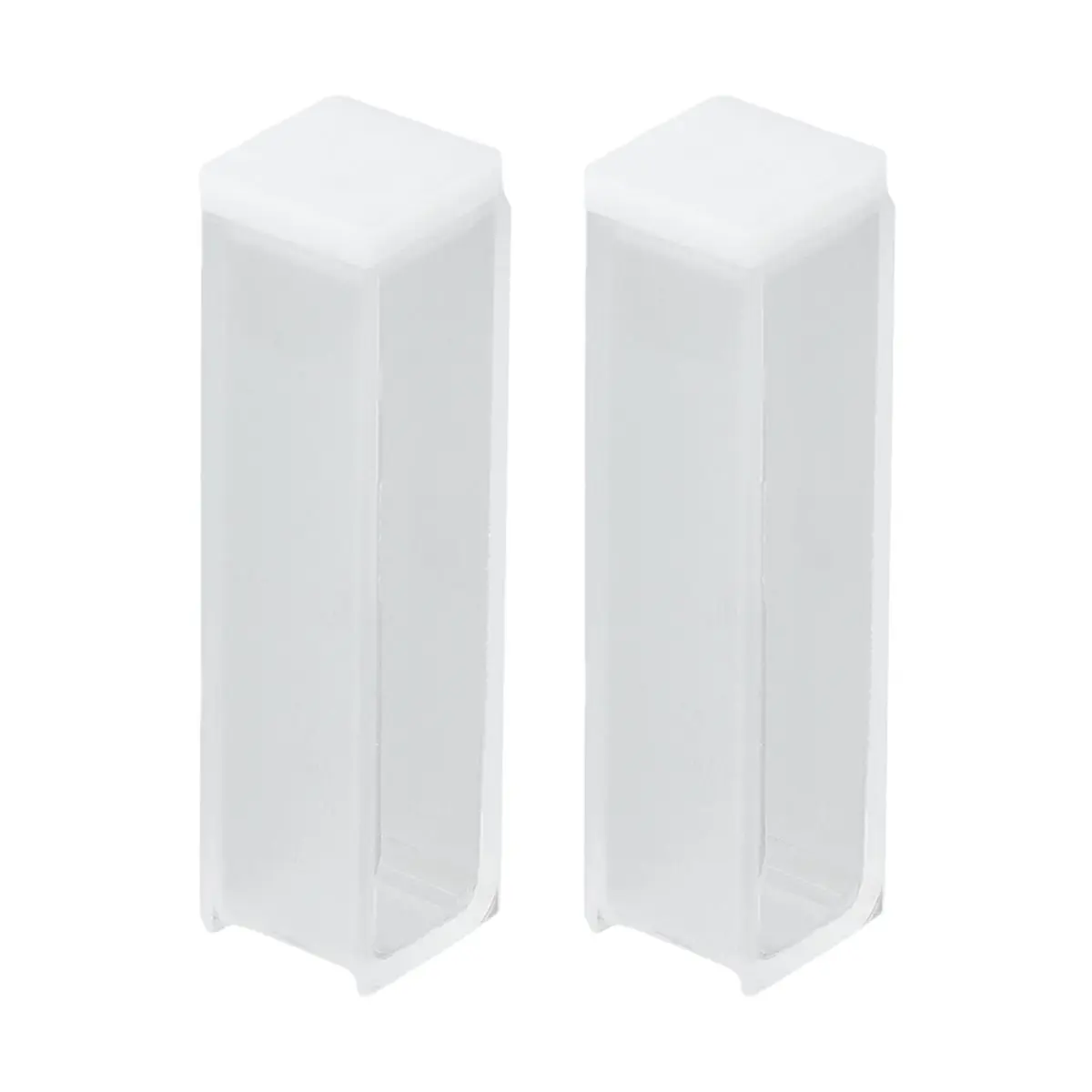 KSOL Quartz Glass UV Spectrophotometer Cuvette, 10mm Optical Path, 3.5ml,2 Pcs/Box