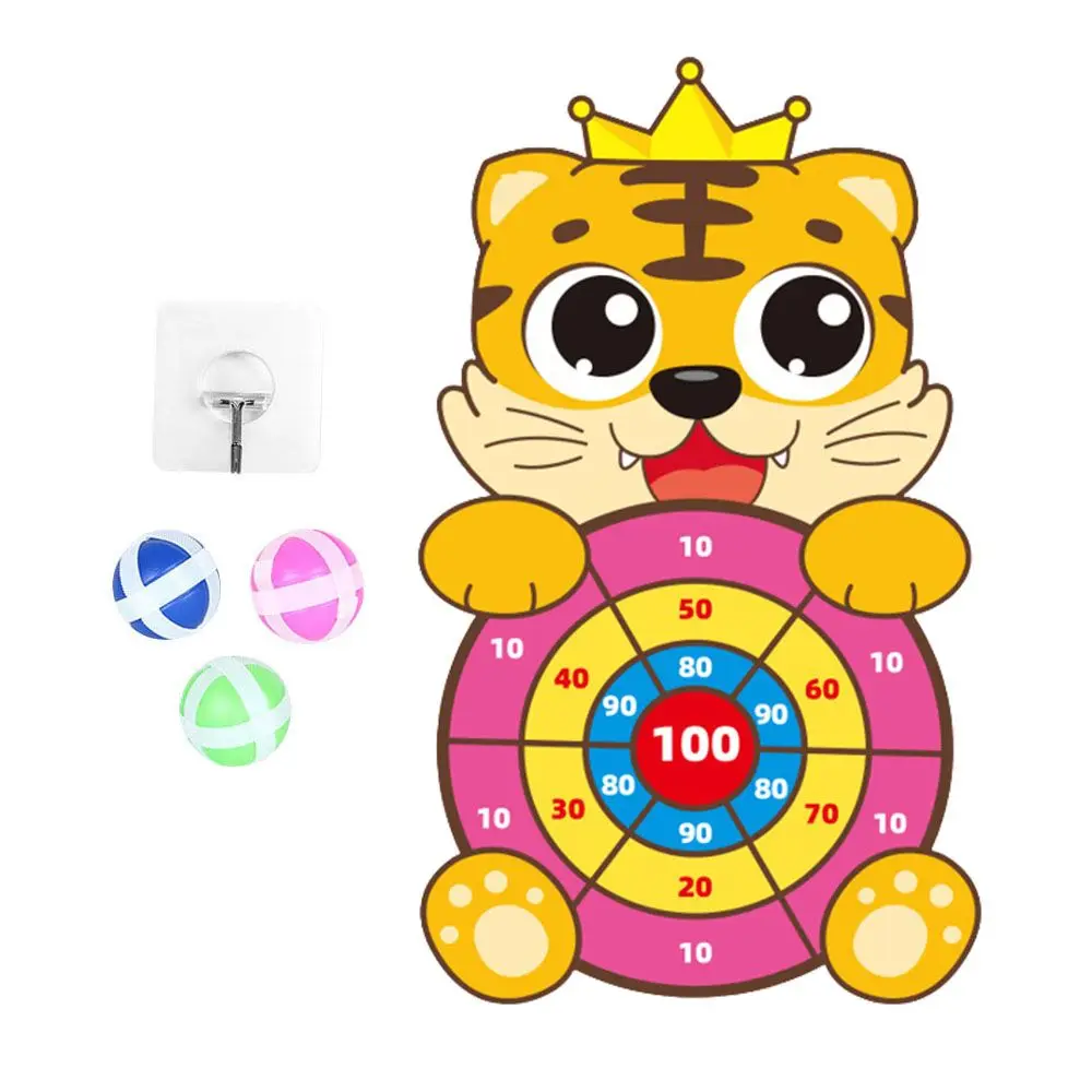 Cartone animato classico educativo all'aperto festa lancio freccette palla appiccicosa per interni giocattoli bersaglio gioco sportivo regalo per bambini gioco da tavolo per freccette