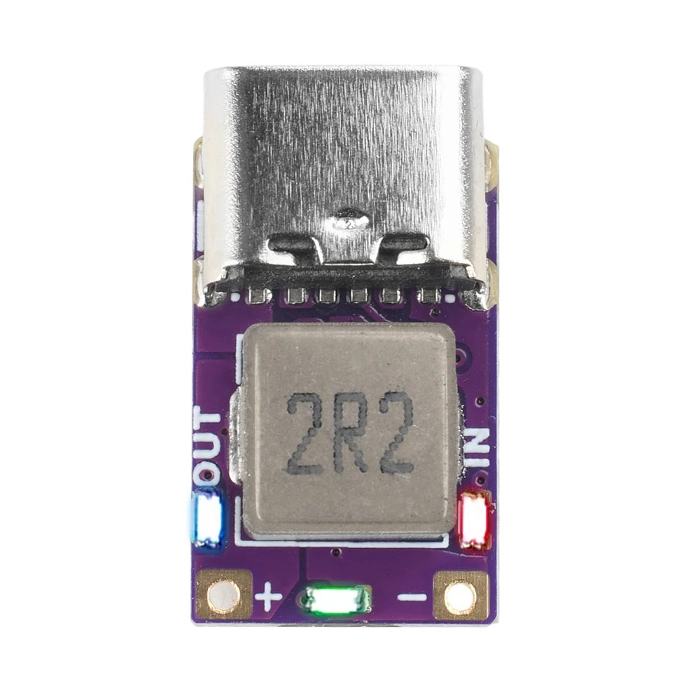 Ultra-Mini Fast Charging Pad 3.7V 4.2V 18650 Lithium Battery Charge Protection Board Type-C DC 5V 2.4A Discharging Power Module
