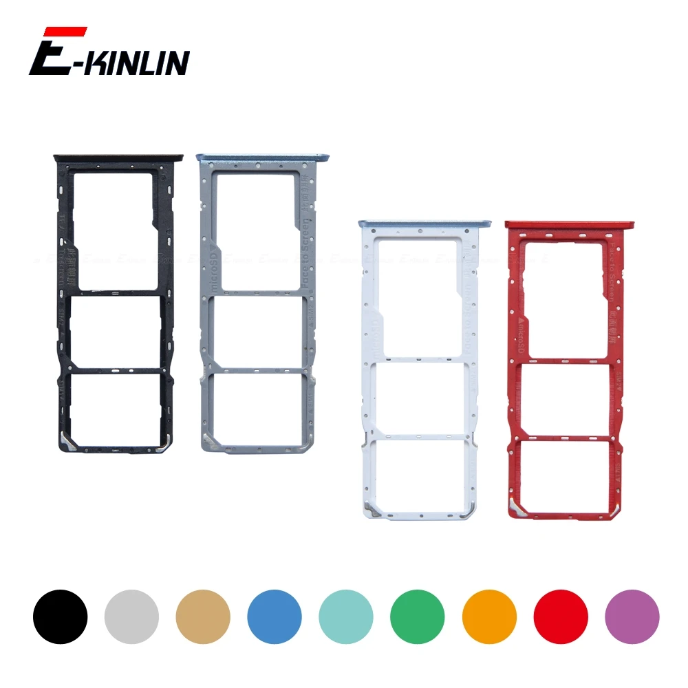 

Sim Card Micro SD Card Tray Socket Holder Slot Container Connector Adapter Reader Parts For OPPO A52 A53 2020 A53s A54 5G 4G