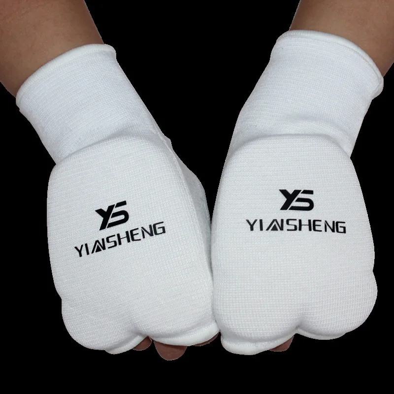 

Защитные перчатки для рук для каратэ, муай-тай, дзюдо, тхэквондо, тренировочное оборудование, поддержка, бандаж, снаряжение для схваток, полупалец