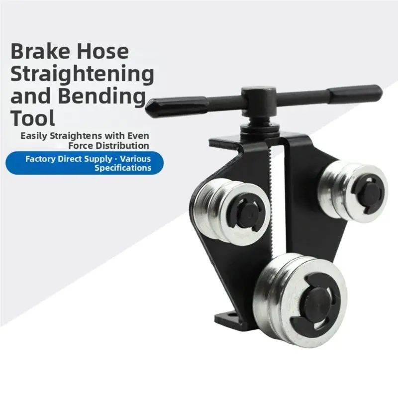 Hot Trend-Straightening& Bending Tool For Brake Lines Carbon Steel Construction For Brake Pipe Bender Shaping Functionality