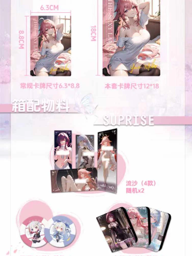 2024Newest Goddess Story TO See You Goddess Cards STRING NOTE Anime Collectible Card Rare SSP XP Card Toy Birthday Gifts