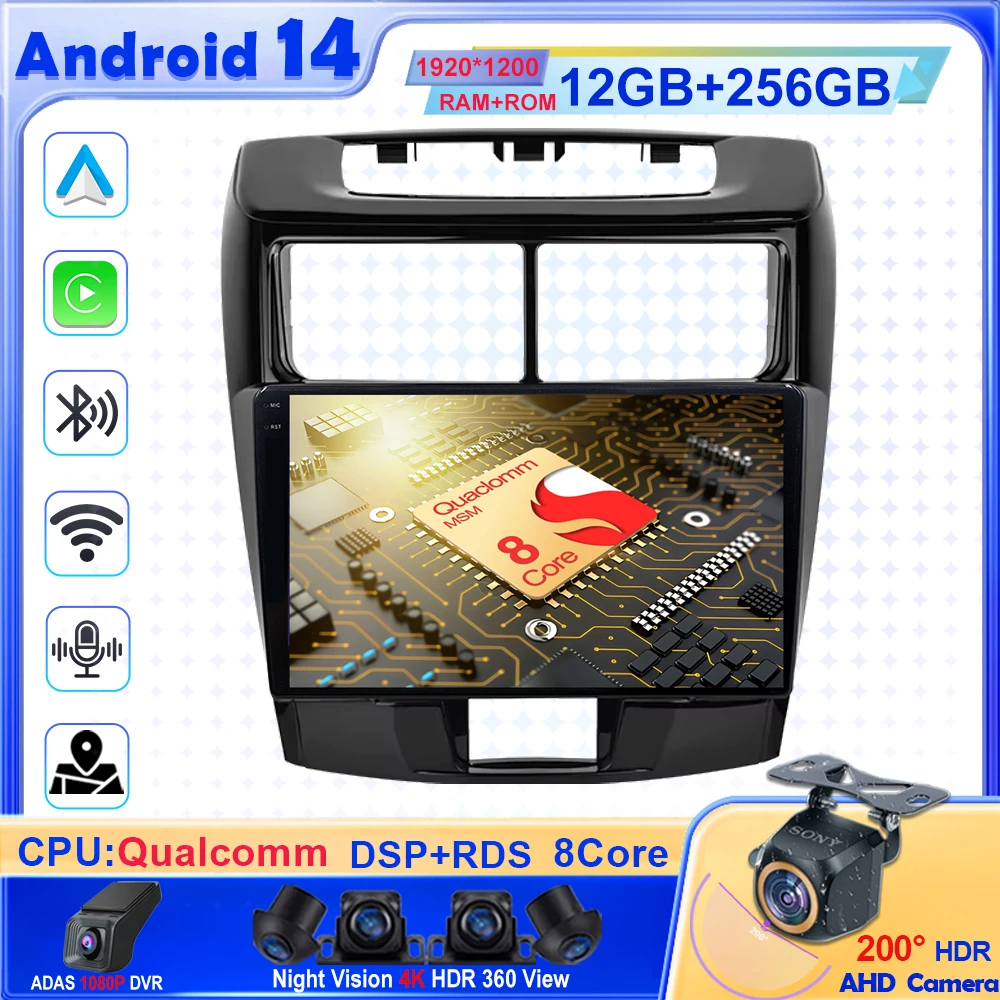 

Car Radio Multimedia GPS Navigation Android Auto For Toyota Avanza 2010 2011 2012 2013 2014 2015 2016 Carplay 5G WIFI QLED DSP