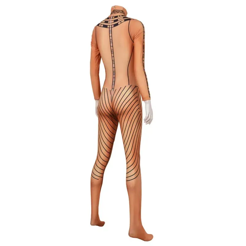 Костюмы для косплея «Мумия 2», женский костюм Anck Su Uber Superhero Zentai, костюм на Хэллоуин, боди для взрослых и детей; 4.f'7;j,3'